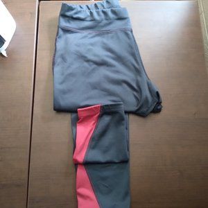 Grey and pink BCG legging